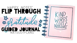 Guided Gratitude Journal flip through - Happy Notes® - July 2019