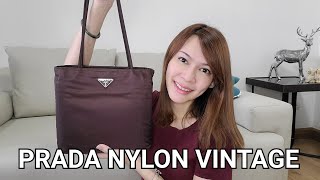 Prada Tessuto Nylon Tote Bag/Authentic/Unwrapping 