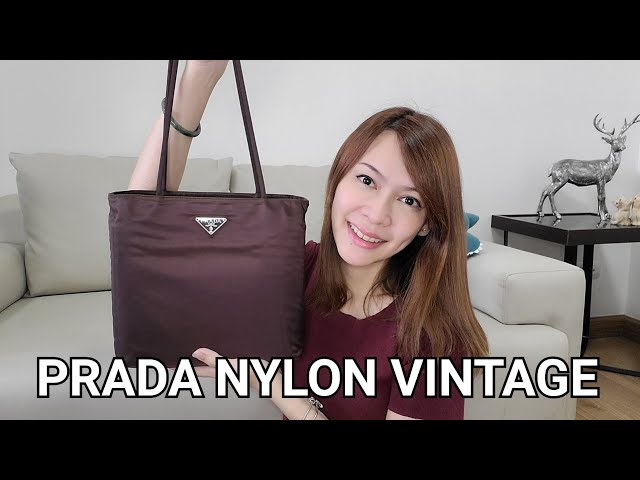 Prada Tessuto Nylon Tote Bag/Authentic/Unwrapping 