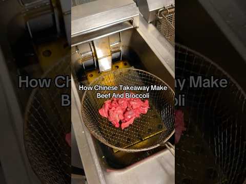 How Chinese takeaway makes beef and broccoli 🥩🥦 With @mayflowermotherwell