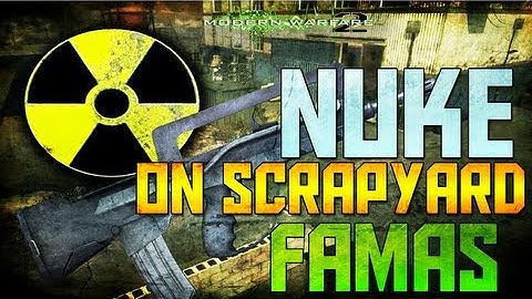 MW2: Famas Nuke on Scrapyard || Session Joiners Suck