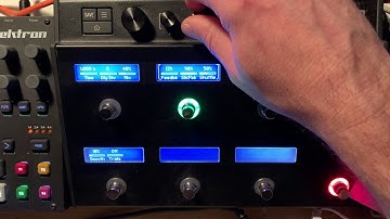 LINE 6 HELIX - FIRMWARE 3.1 ON SYNTH - SHUFFLING LOOPER & GLITCH DELAY