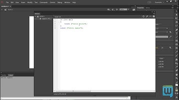 5- The If Statement - Mobile Apps Development Video Tutorials Using Adobe Flash Prof CC - WzTechno