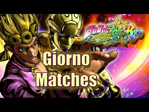 Jojos Bizarre Adventure All Star Battle R : Giorno Giovanna Wryyy Matches