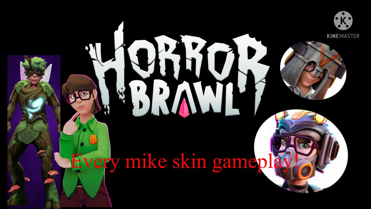 Horror Brawl - Every mike skin! (Epic, legendary)