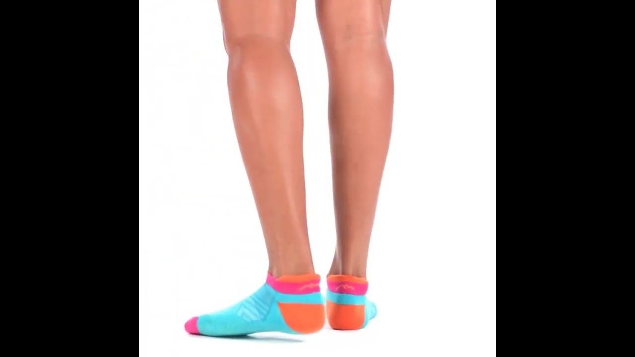 Preview of Darn Tough Run No-Show Tab Ultralightweight Cushion Socks - Women's Video