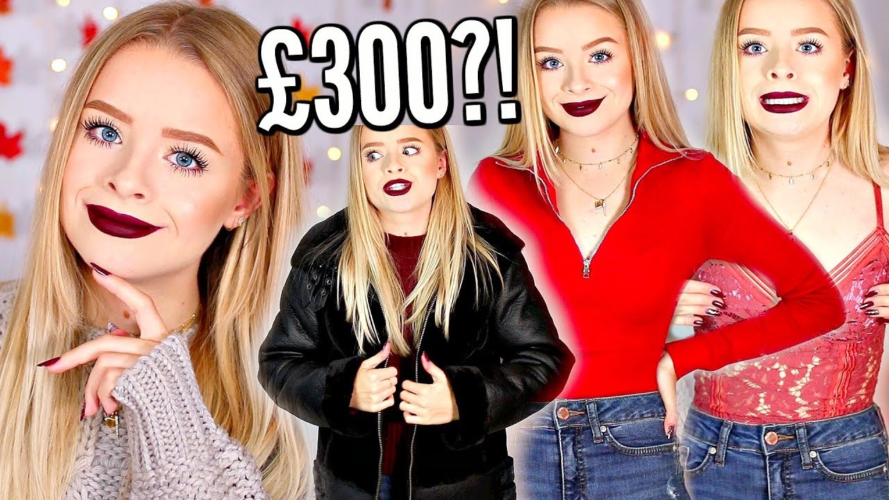 I SPENT £300 ON MISSGUIDED!? A/W TRY ON CLOTHING HAUL AD | sophdoesnails