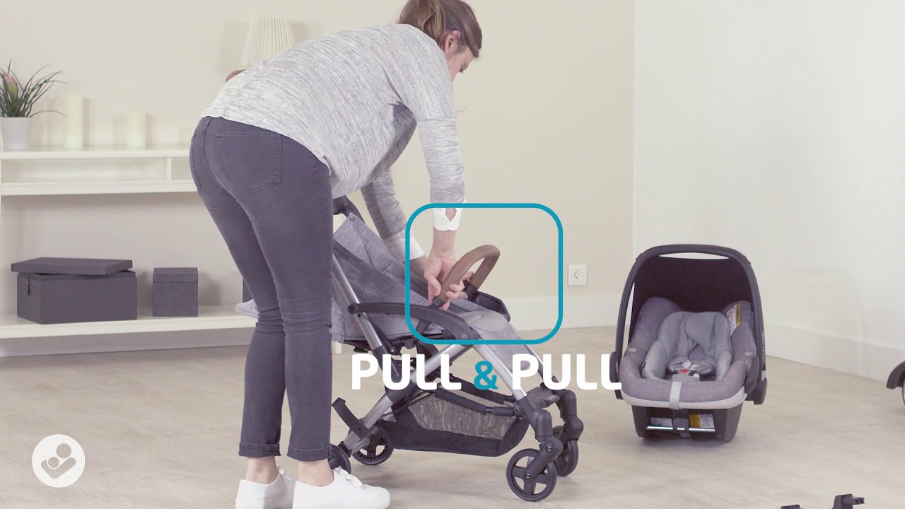 MaxiCosi Laika stroller How to attach car seat YouTube
