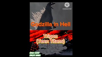 Godzilla in Hell (comic) vs Trigon(Teen Titans) comparison edit #teentitans #godzilla #villians #fyp