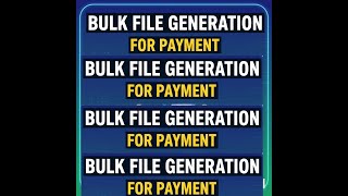 Bulk Payment | Vendor And Salary Payment through File-Uploader Profile