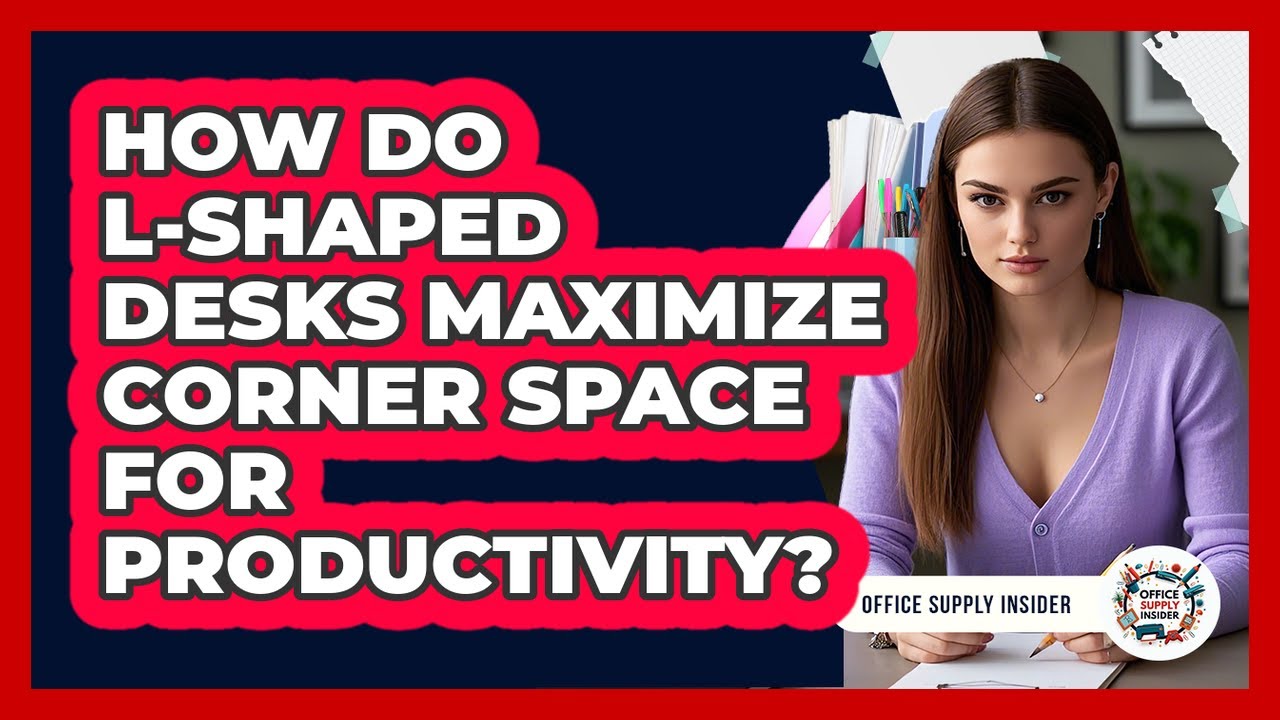 How Do L-shaped Desks Maximize Corner Space For Productivity? - Office Supply Insider