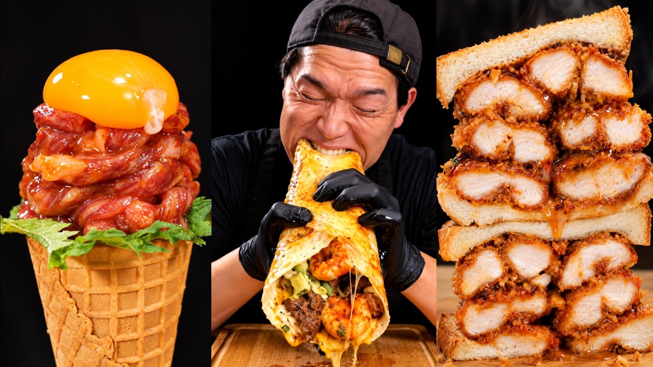 Best of Bayashi Foods | MUKBANG | COOKING | ASMR