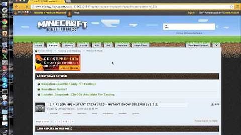 How to install Mutant Creatures Mod 1.4.7 MAC