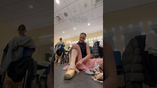 pointe shoes destroyed my feet today 😬🩰         #ballerina #ballet #pointe #shorts