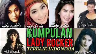 KUMPULAN LADY ROCKER TERBAIK INDONESIA Nike ardilla INKA christi Nicky Astria anggun Mel Shandy screenshot 5