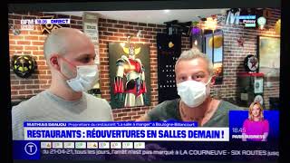 Réouverture la salle à manger