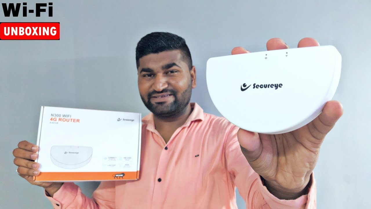 Secureye 4G Wi-Fi Router Unboxing & Review 🔥🔥🔥 - YouTube