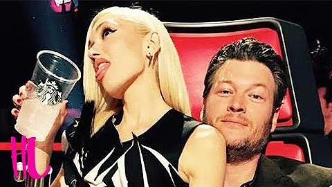 Gwen Stefani & Blake Shelton Flirting Interrupted By Adam Levine On 'The Voice'