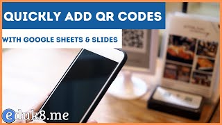 Automate creating student project placards that include QR codes with Google Sheets and Slides screenshot 5