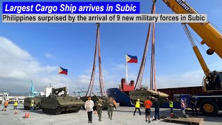 Philippines surprised by the arrival of 9 new military forces in Subic