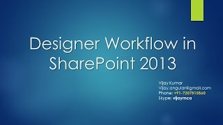 Workflows in SharePoint 2013