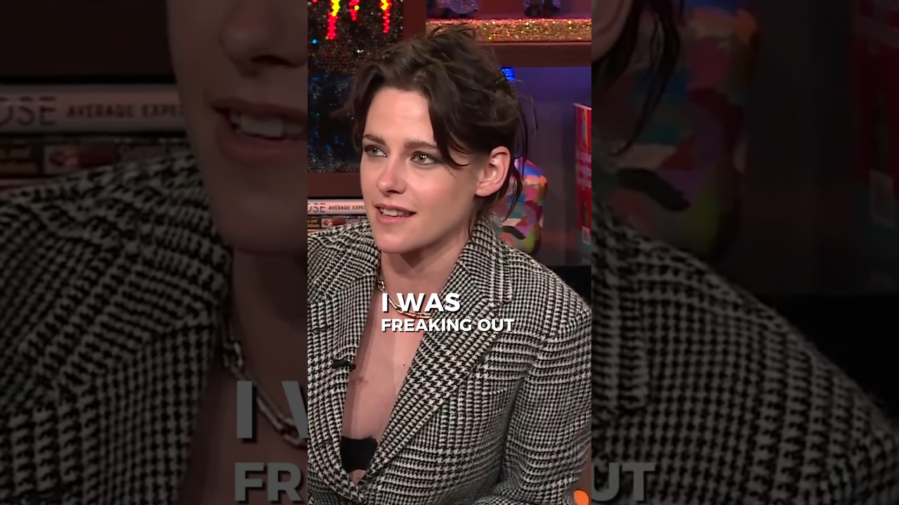 Kristen Stewart’s first kiss ever was on screen!