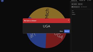 April 20-22, 2025: UMich mail opening, UF acceptance package opening, college decision wheel spin