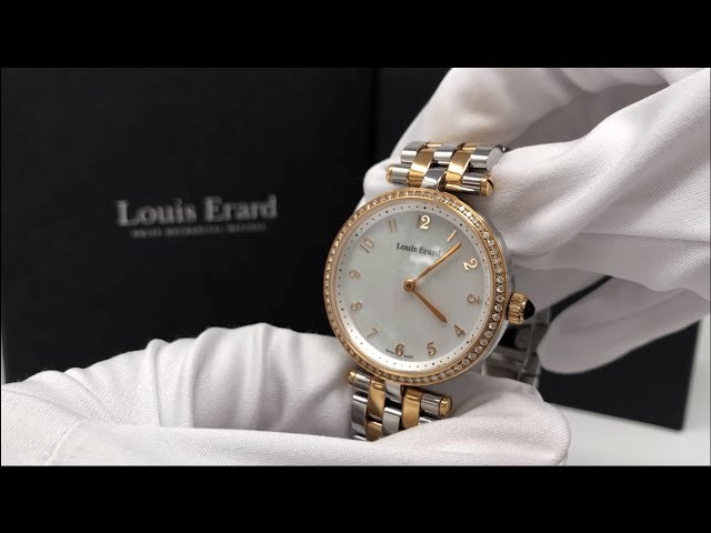 Louis Erard Romance Quartz Diamond Ladies Watch 19830PR24.SETPR1