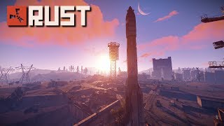 EXPLORING THE NEW LAUNCH SITE MONUMENT! | Rust