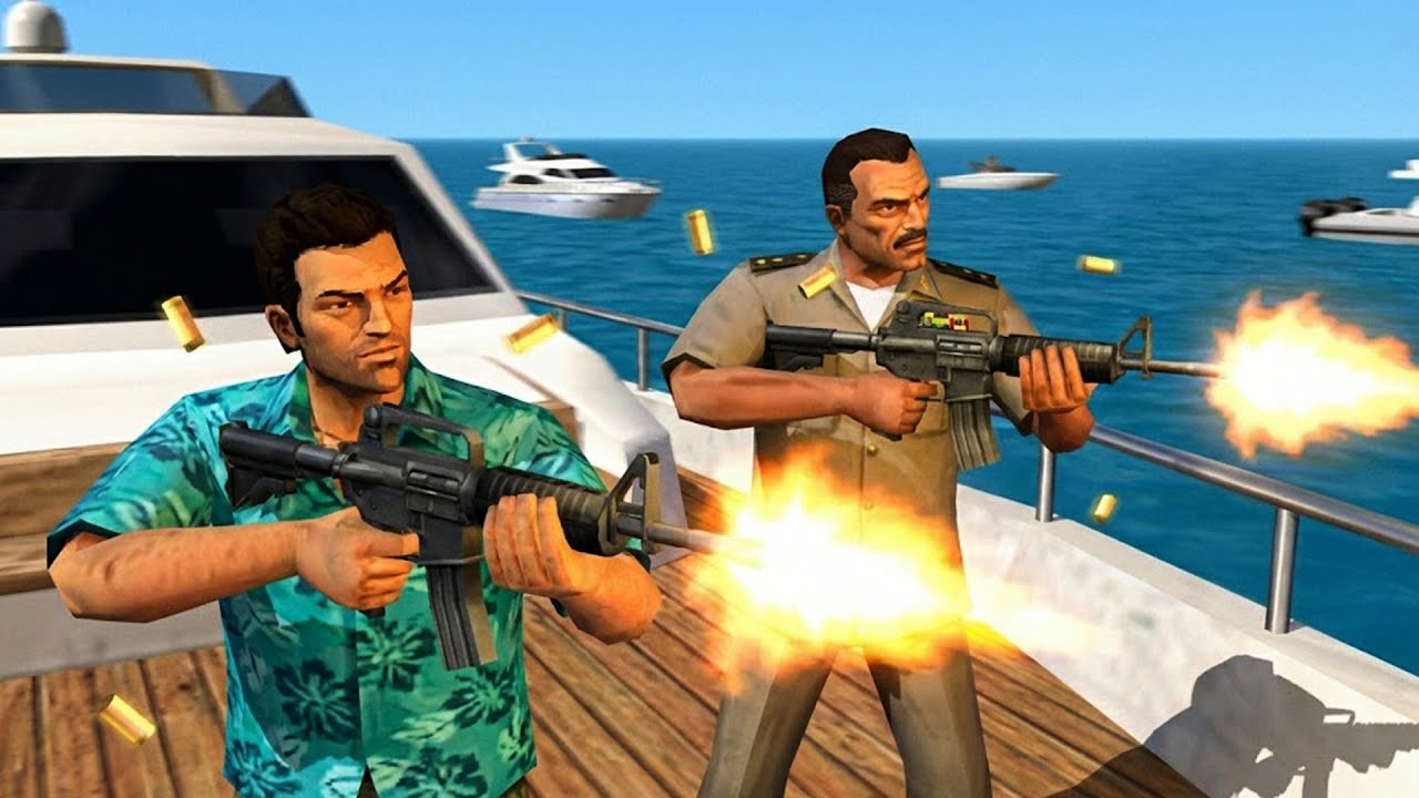 Tommy Protects the Colonel from the French Secret Service - GTA Vice City