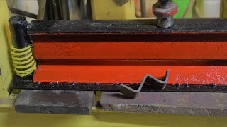 Bending of metal, device for Hydraulic Press.