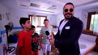فقرة غنائية مع رامي عياش و أطفال دار عماد راغب لرعاية الأيتام