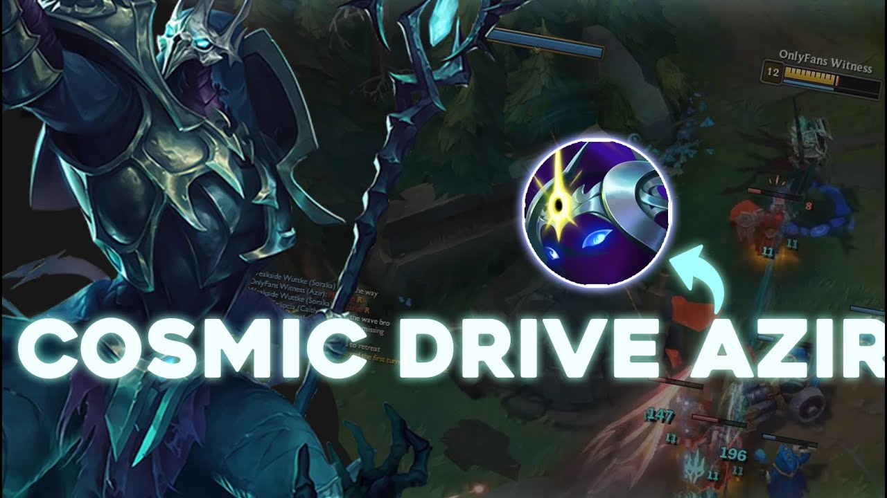 When the Rank1 Azir plays viewers Builds, you run! Witness Azirs Cosmic ...