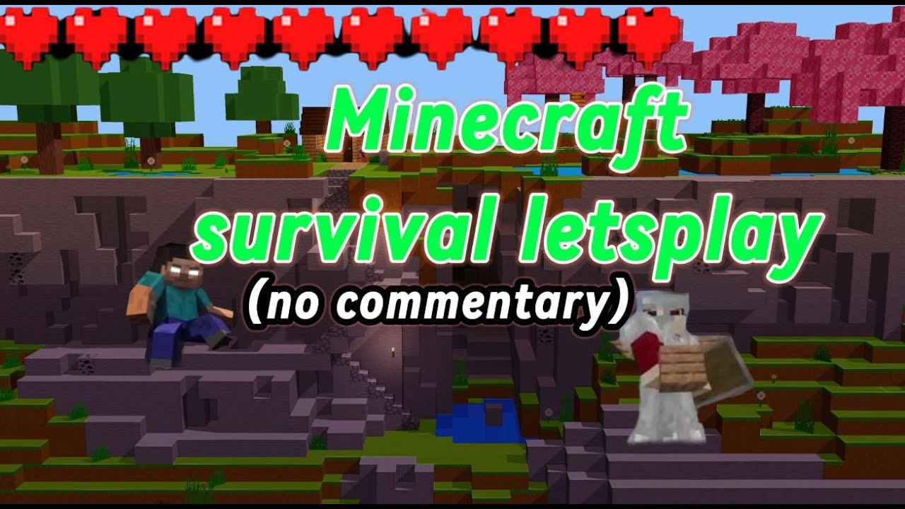 Minecraft survival lets play (No commentary) EP 2 - YouTube