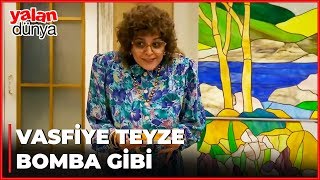 Vasfiye Teyze, Ev Halkının AKLINI Aldı!  - Yalan Dünya 57. Bölüm