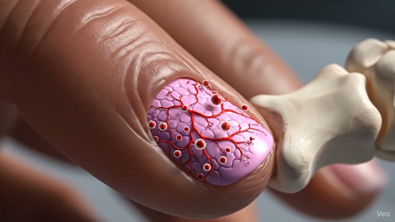 Explore the Anatomy of a Human Fingernail in 3D | Short Educational Video