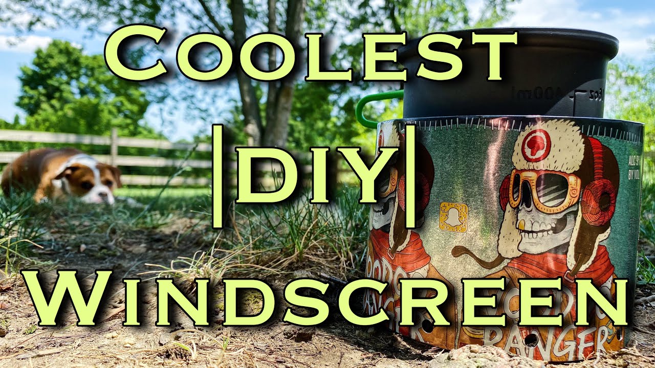 DIY Windscreen  Ultralight | Backpacking | Camping