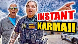 Female Cop Picks The Wrong Citizen To Challenge