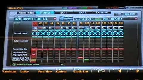 Using The Fantom-G Editing Software