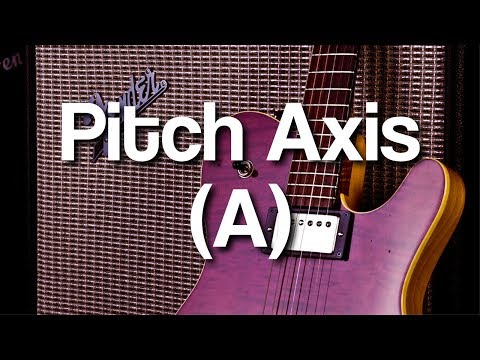 Pitch Axis Backing track in A