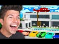 I Made 100 Players Build BILLIONAIRE Minecraft Houses! ft. Vikkstar123