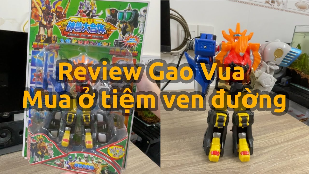 ToyDrive | Gao Vua Mua Ở Tiệm Ven Đường - Siêu Nhân Gao Vua, Gao King