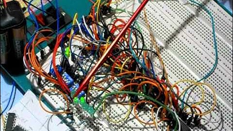 My 4-Bit Binary Adder [BreadboardLogic]