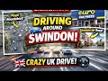 My Drive Around Swindon | Real UK Road Experience.