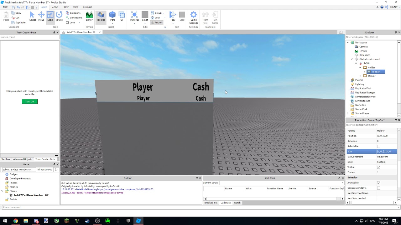 How To Make A Global Leaderboard Roblox Scripting Read