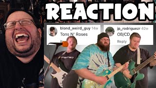 Gor's Tons N' Roses by Chat Music 2 REACTION