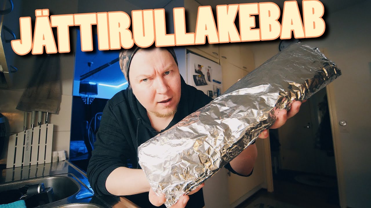 JÄTTIRULLAKEBAB 2,2KG || Helpot kebab rullat