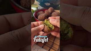 The BEST Crispy Homemade Falafel Recipe you NEED TO TRY shorts food