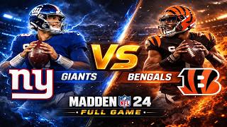 New York Giants vs Cincinnati