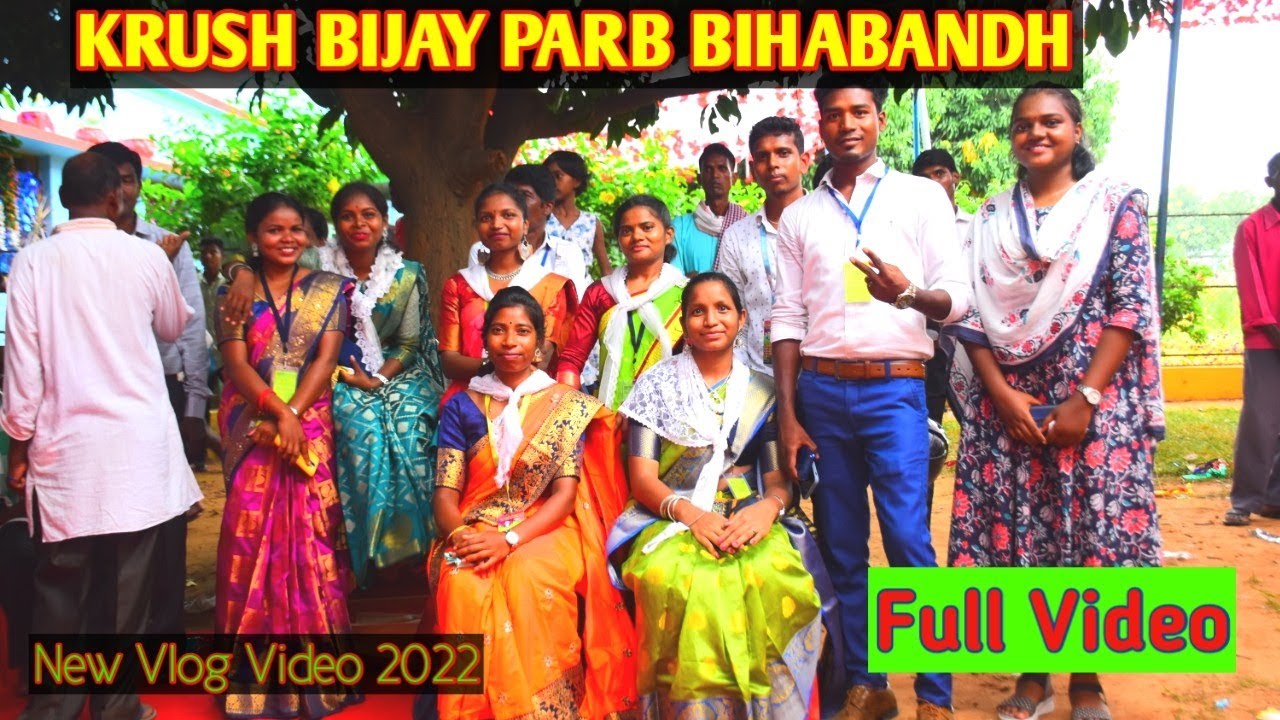 Chat Parb Krush Bijay Parb Bihabandh Parish // 2022//New Vlog Video 👌👍 - YouTube